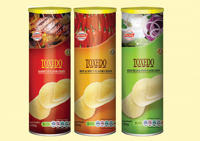 TOXEDO 100g复合型薯片