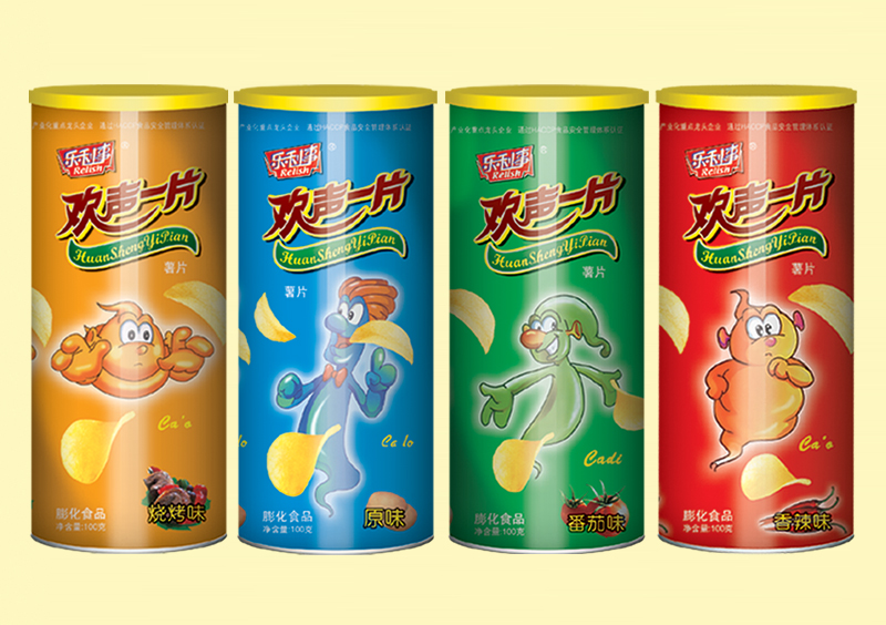 欢声一片 100g 复合型薯片