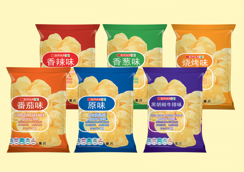 SPAE Sliced Potato Chips 50g